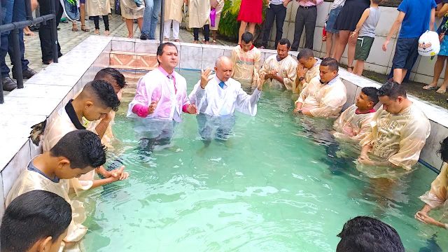 Batismo em Águas – 24 de Fevereiro de 2019