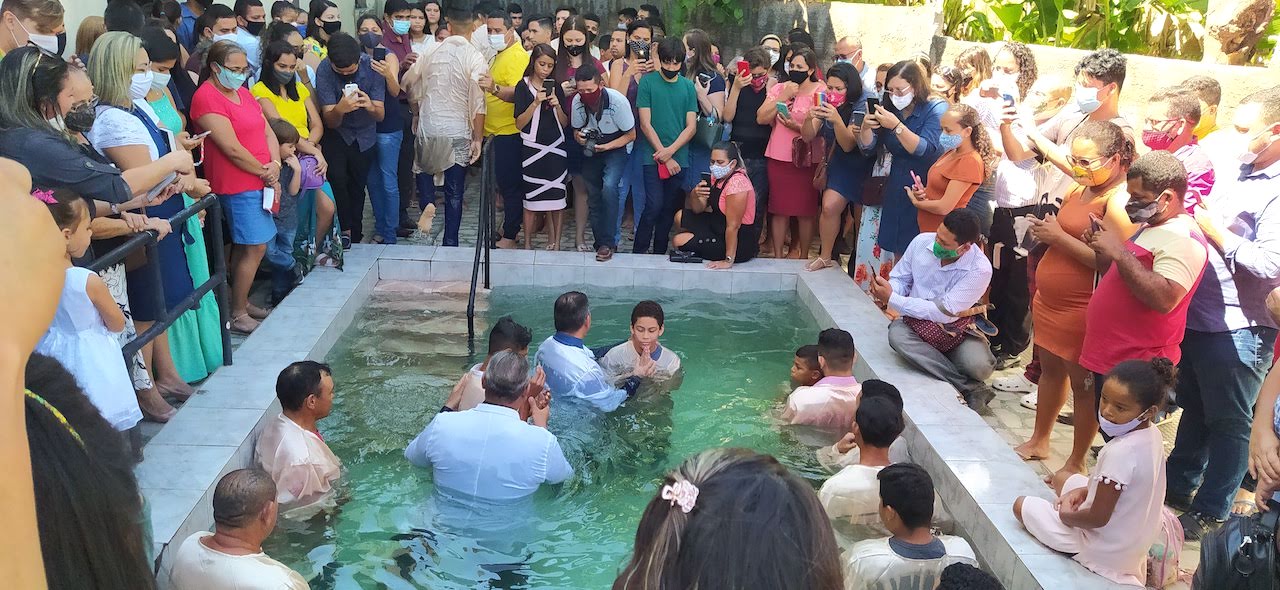 Batismo Em Águas • 27 de junho de 2021 • Fotos e Vídeo